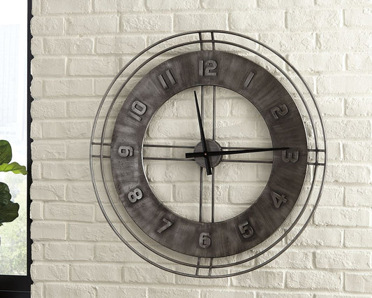 Wall Clock - Antique Gray