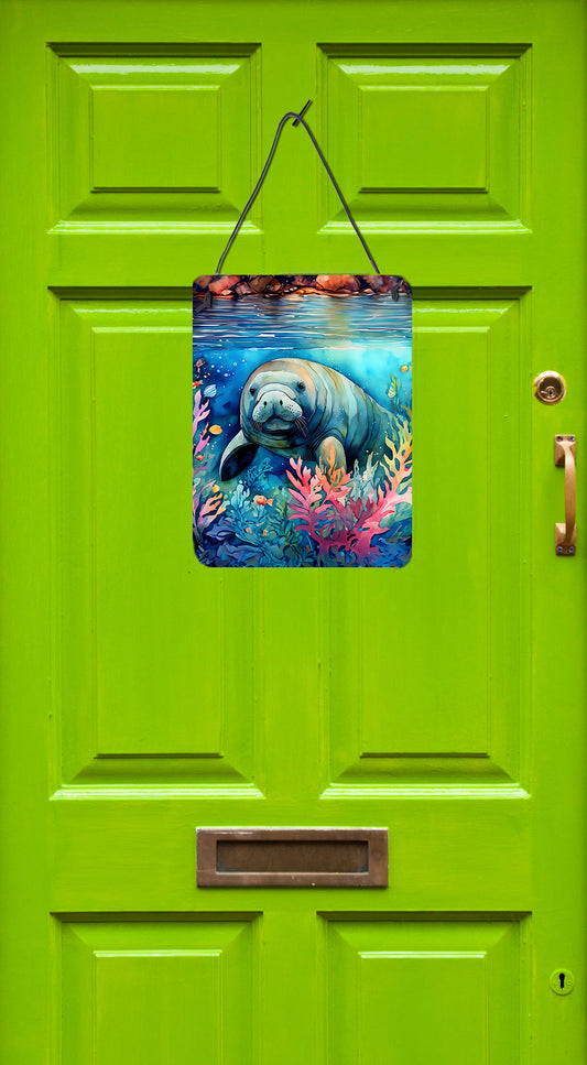 Manatee Wall Hanging Print