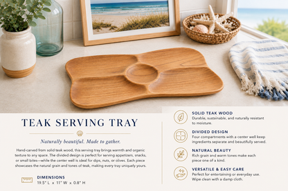 Teak Serving Tray