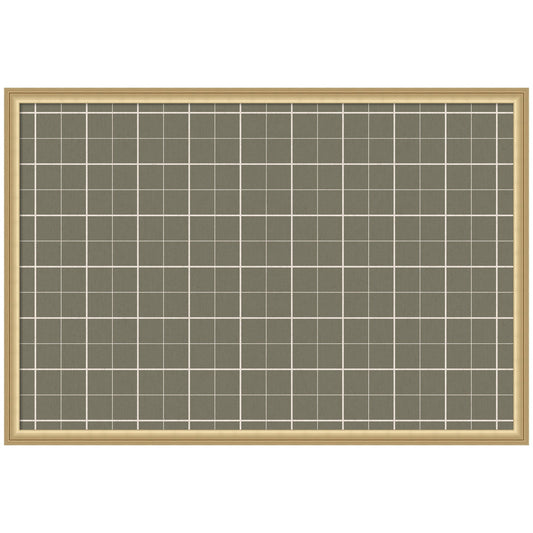 Framed Fabric Pinboard Sage Green