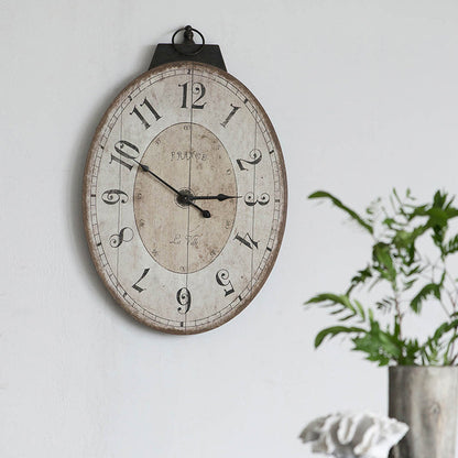 18" x 29" Antique Wall Clock