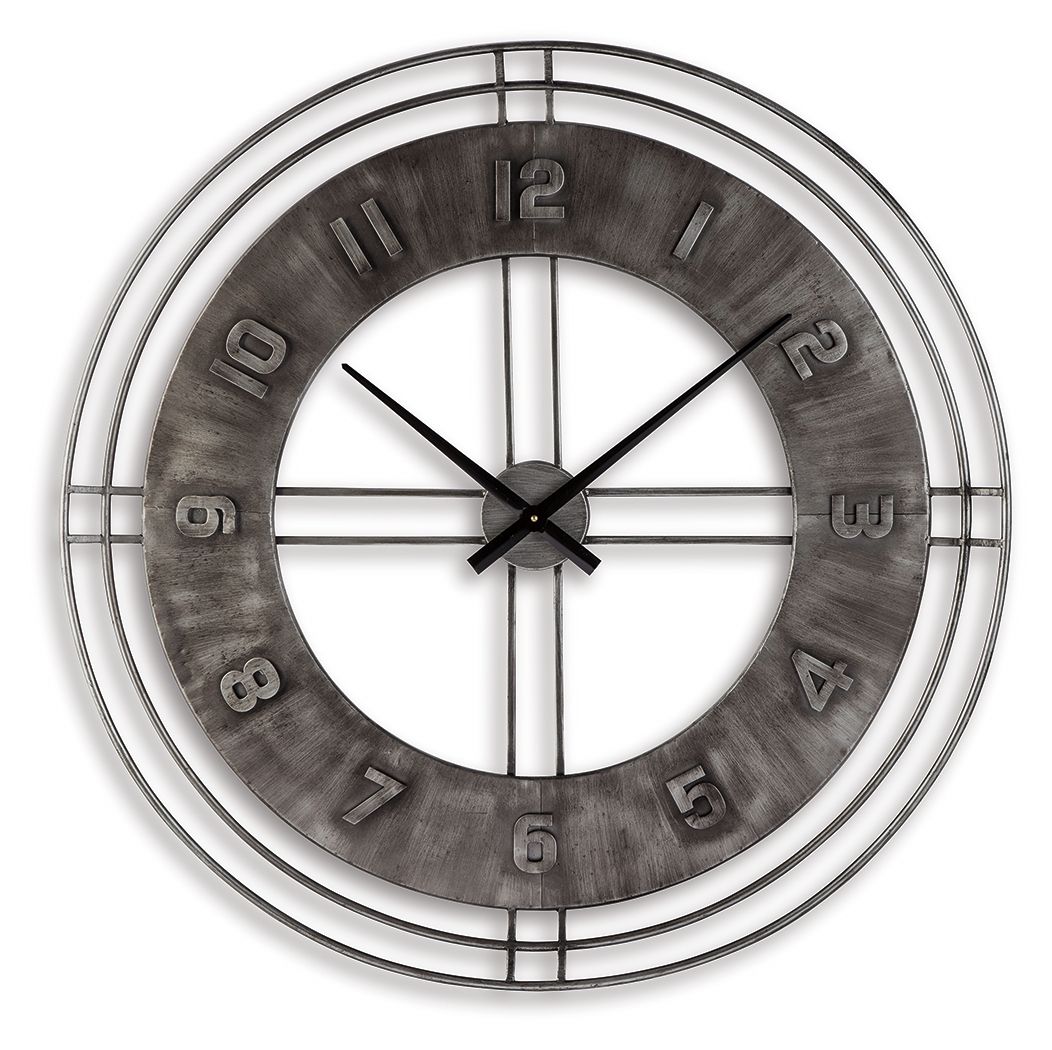 Wall Clock - Antique Gray
