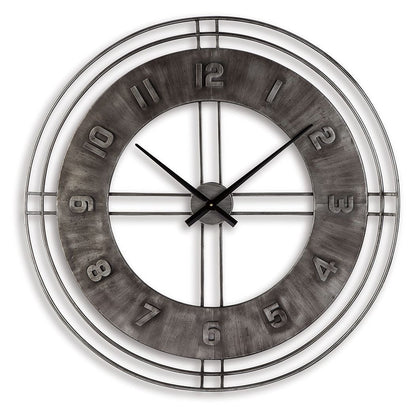 Wall Clock - Antique Gray