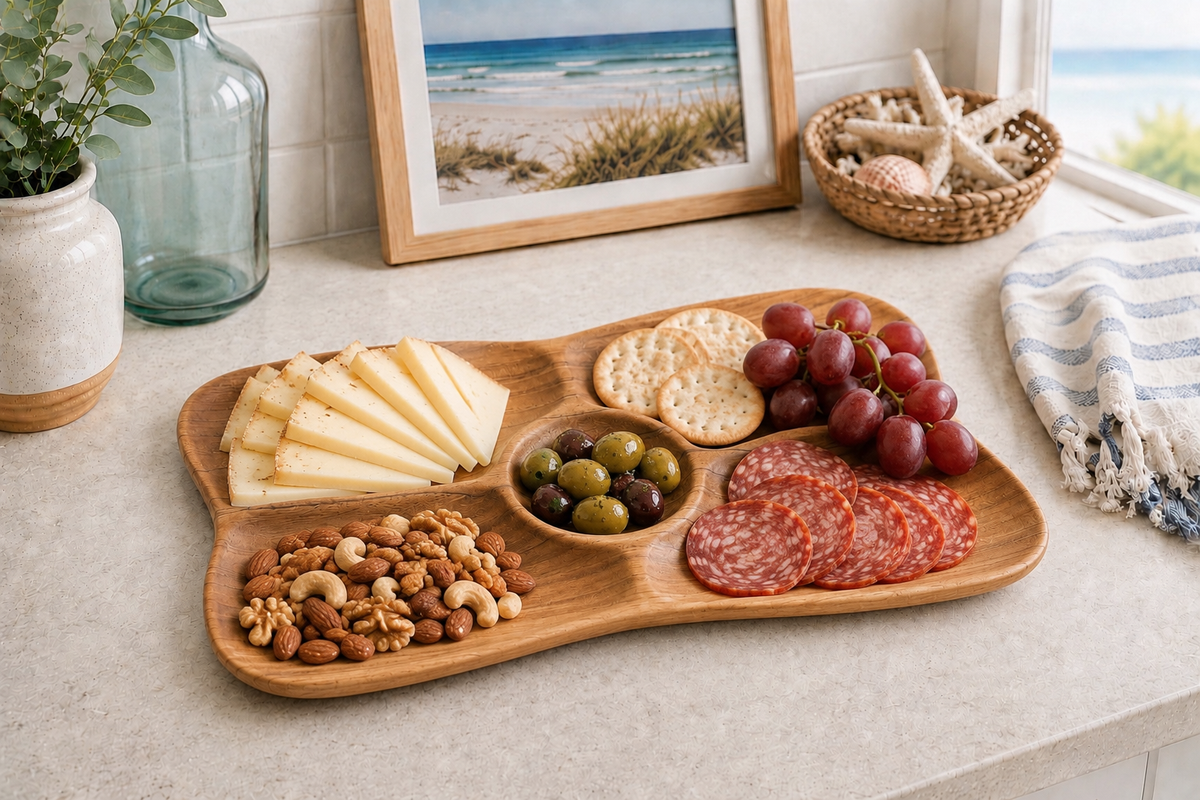 Teak Serving Tray