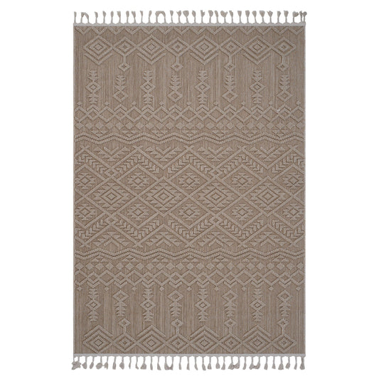 Trendy Traditional Indoor / Outdoor Rug