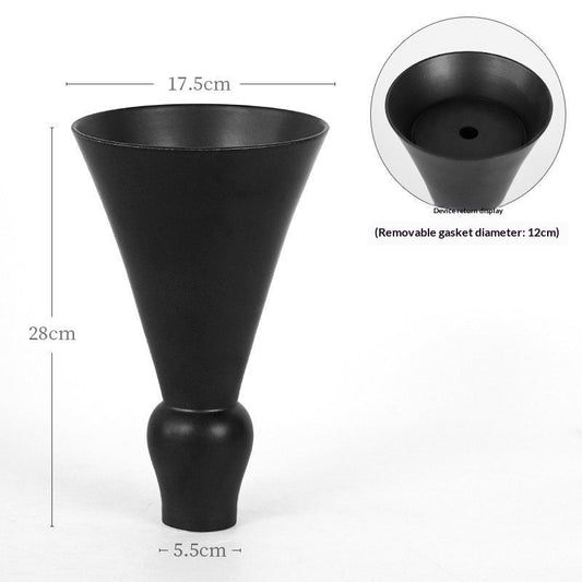 Ikenobo Ceramic Ikebana Vase for Japanese Floral Art (Kado)