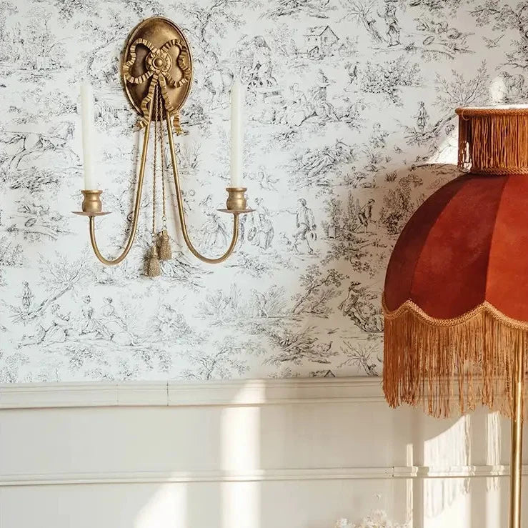 VINTAGE WALL SCONCE CANDLE HOLDER