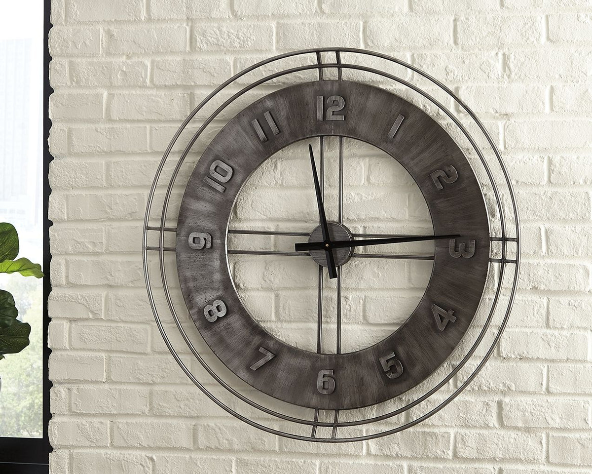 Wall Clock - Antique Gray