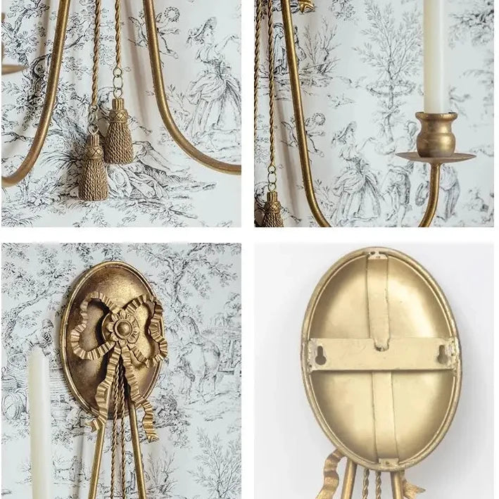 VINTAGE WALL SCONCE CANDLE HOLDER