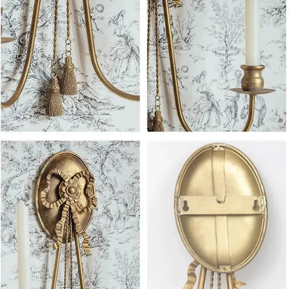 VINTAGE WALL SCONCE CANDLE HOLDER