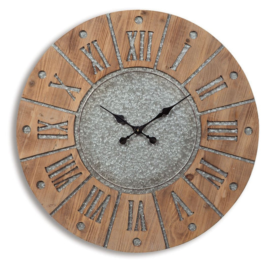 Wall Clock - Antique Natural