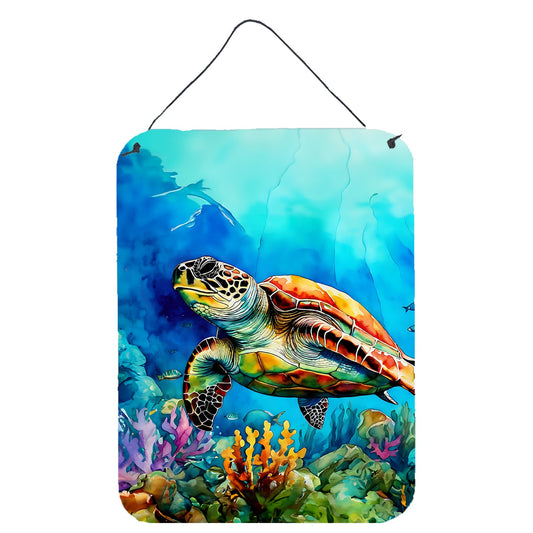 Loggerhead Sea Turtle Hanging Wall Print