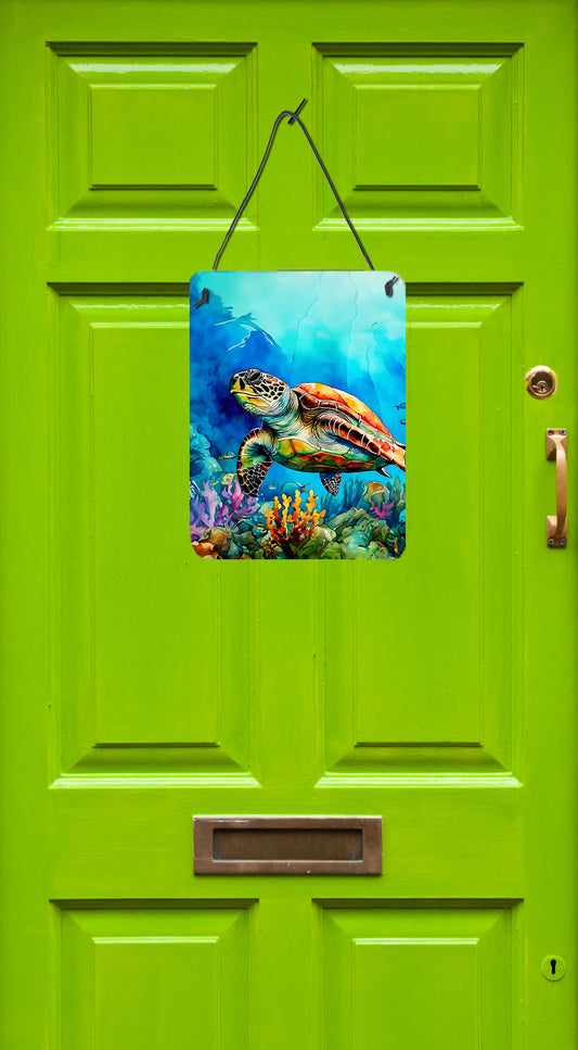 Loggerhead Sea Turtle Hanging Wall Print