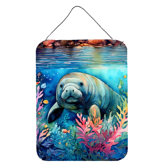 Manatee Wall Hanging Print
