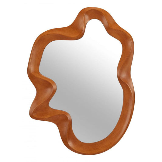 Organic Solid Wood Framed Wall Mirror