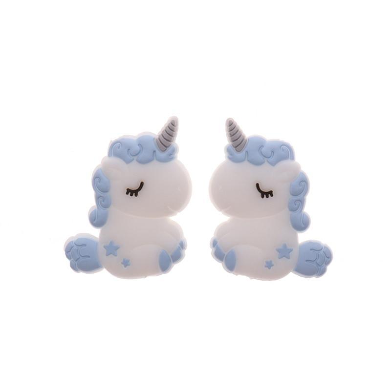 Silicone Unicorn Teether Beads