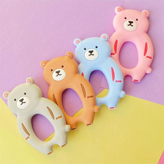 Silicone Baby Teething Toy 4 pcs