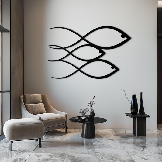 Fish Metal Wall Art