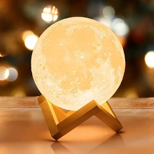 LED Moon Night Light Warm White