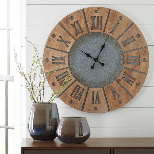 Wall Clock - Antique Natural