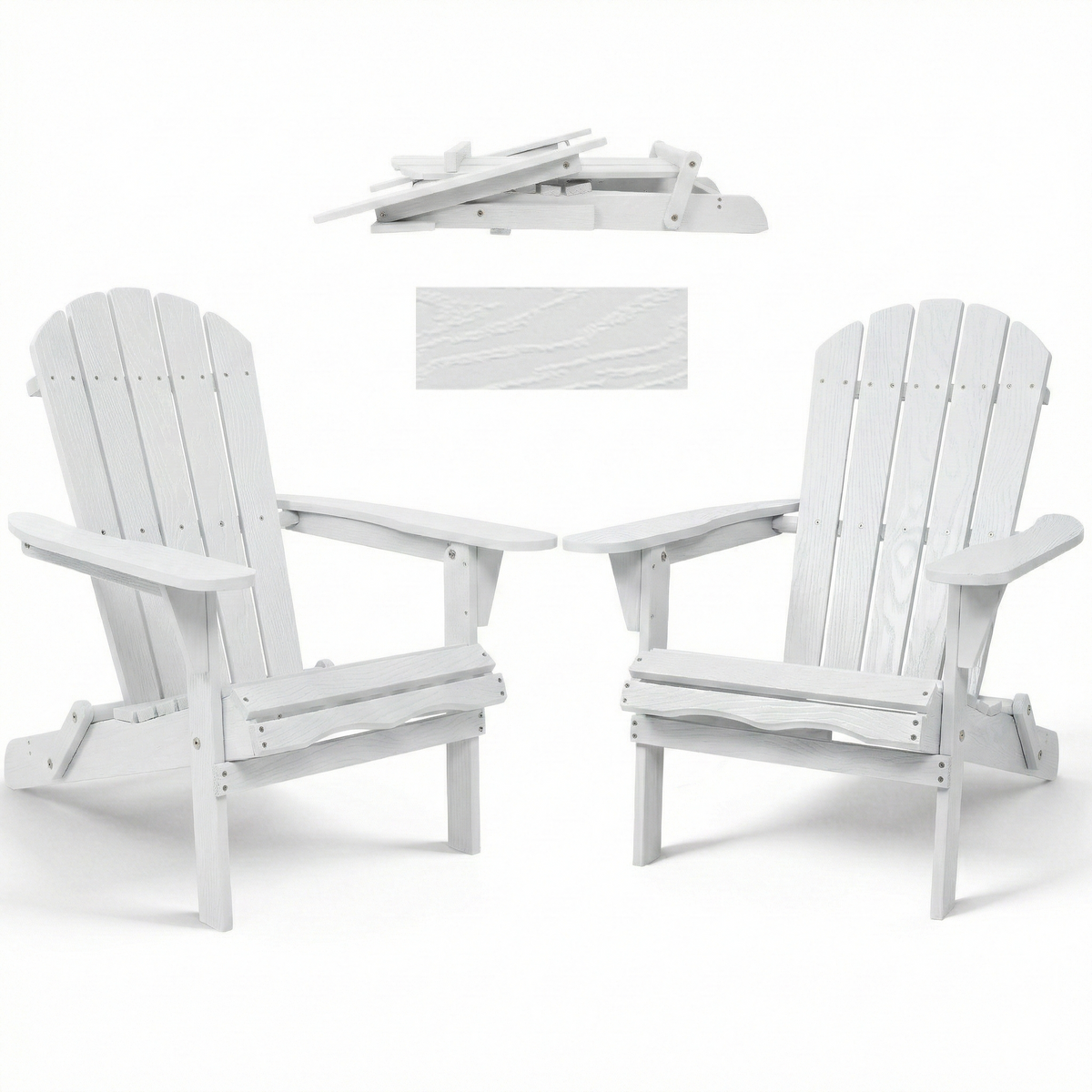 Wood Lounge Patio Chair for Garden Outdoor