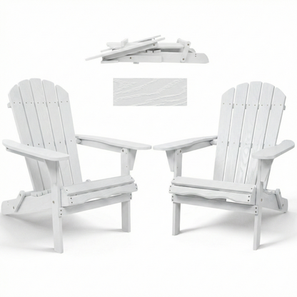 Wood Lounge Patio Chair for Garden Outdoor