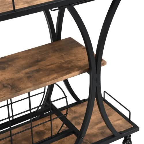 Kitchen Bar Service Cart Kitchen